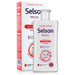 Заздравяващ шампоан за суха коса против пърхот Regal Selson – Rosa Impex
